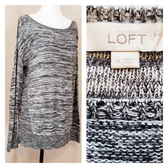 Loft | Marled Light Knit Sweater